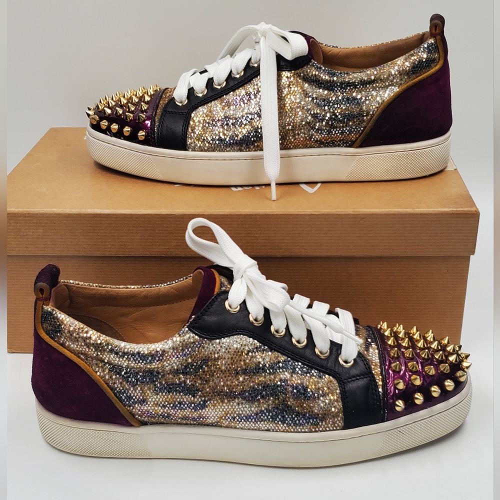 Louboutin Junior Spikes Woman Sneakers